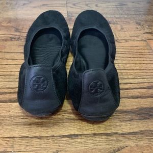 Tory Burch Eddie haircalf flats